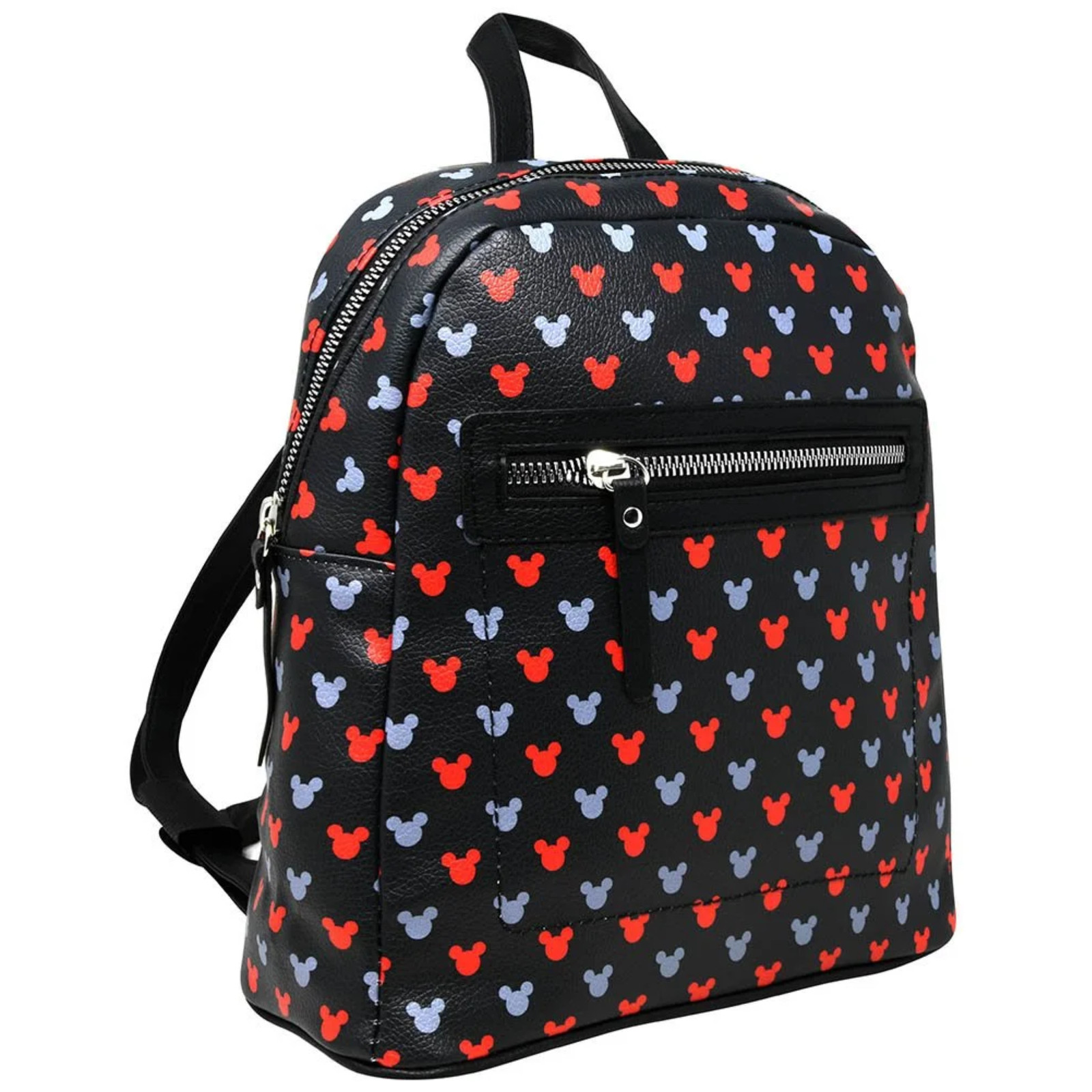 Mickey All Over print 10" Mini Deluxe Backpack with 1 Front pocket
