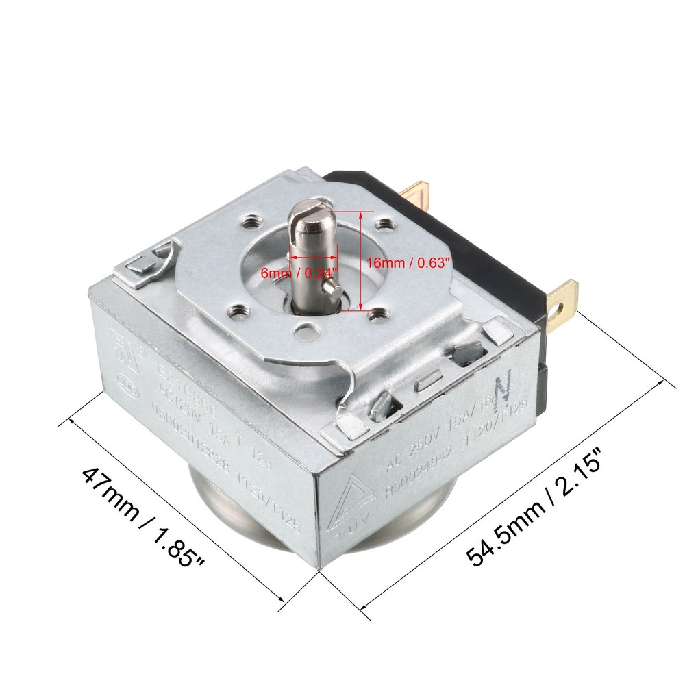 Time Controller Timer Switch 30 Minutes 30M Round Shaft Replacement for Cooker