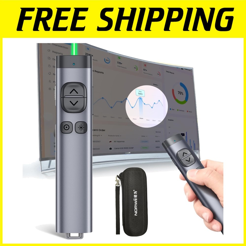 Presenter Remote Control for PowerPoint on TV Screens