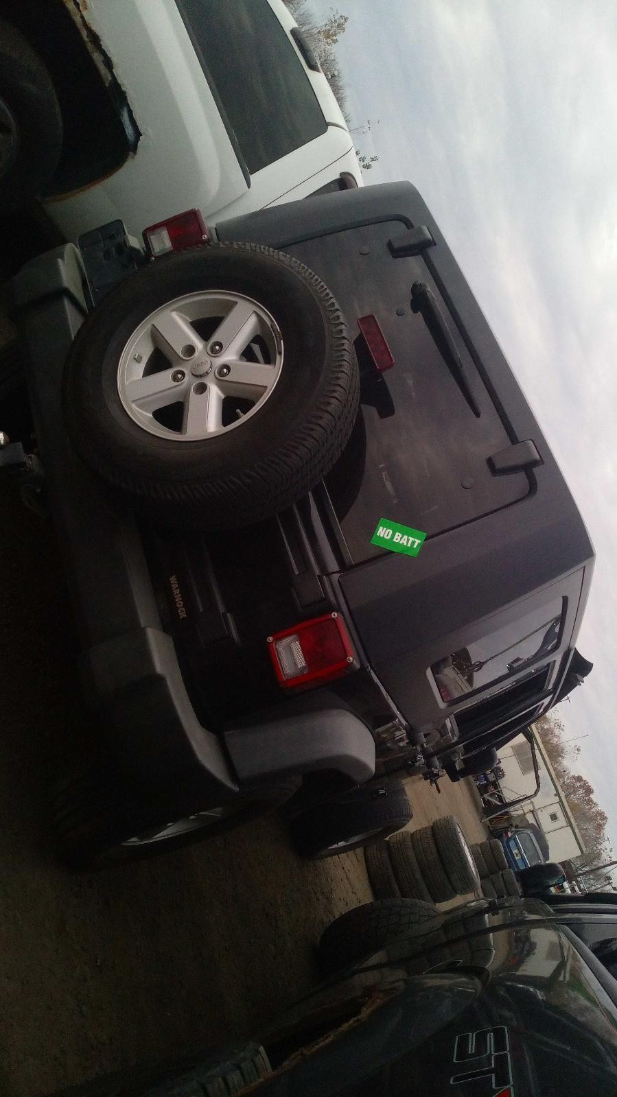 2008 Jeep Wrangler Roof Assembly Black Good Condition 335339 NJ25-22868-576144