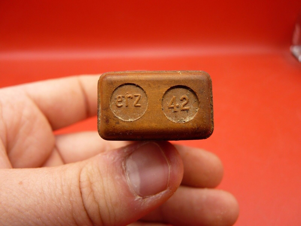 Original WW2 German Army Skin Decontamination Table Bakelite Box Wehrmacht 1942