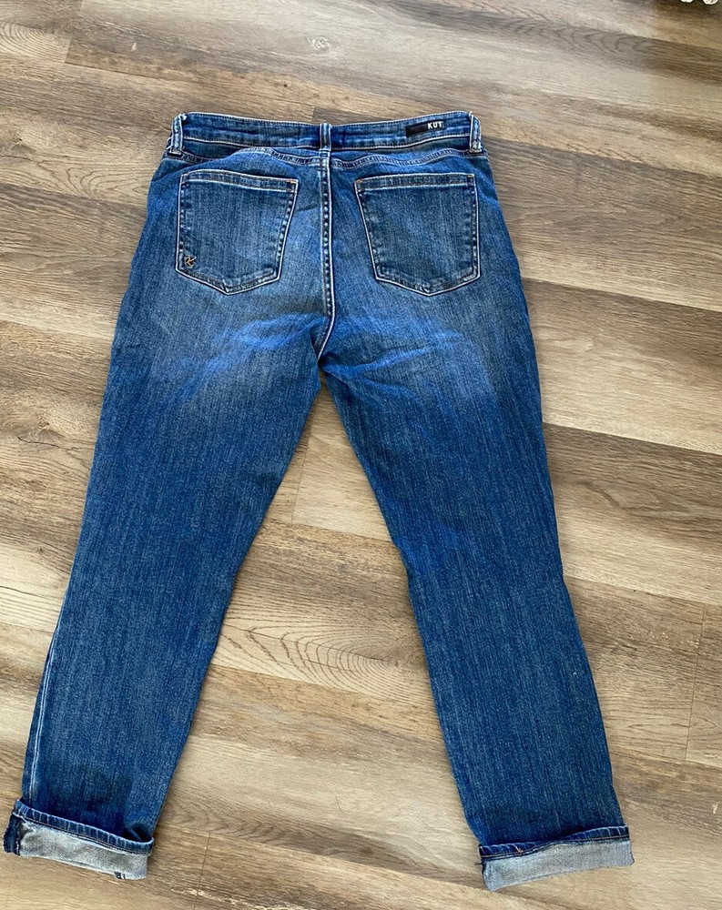distressed jeans