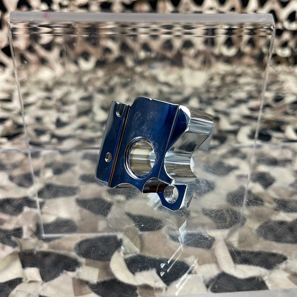 NEW ANS Autococker E-Frame Front Block - Chrome