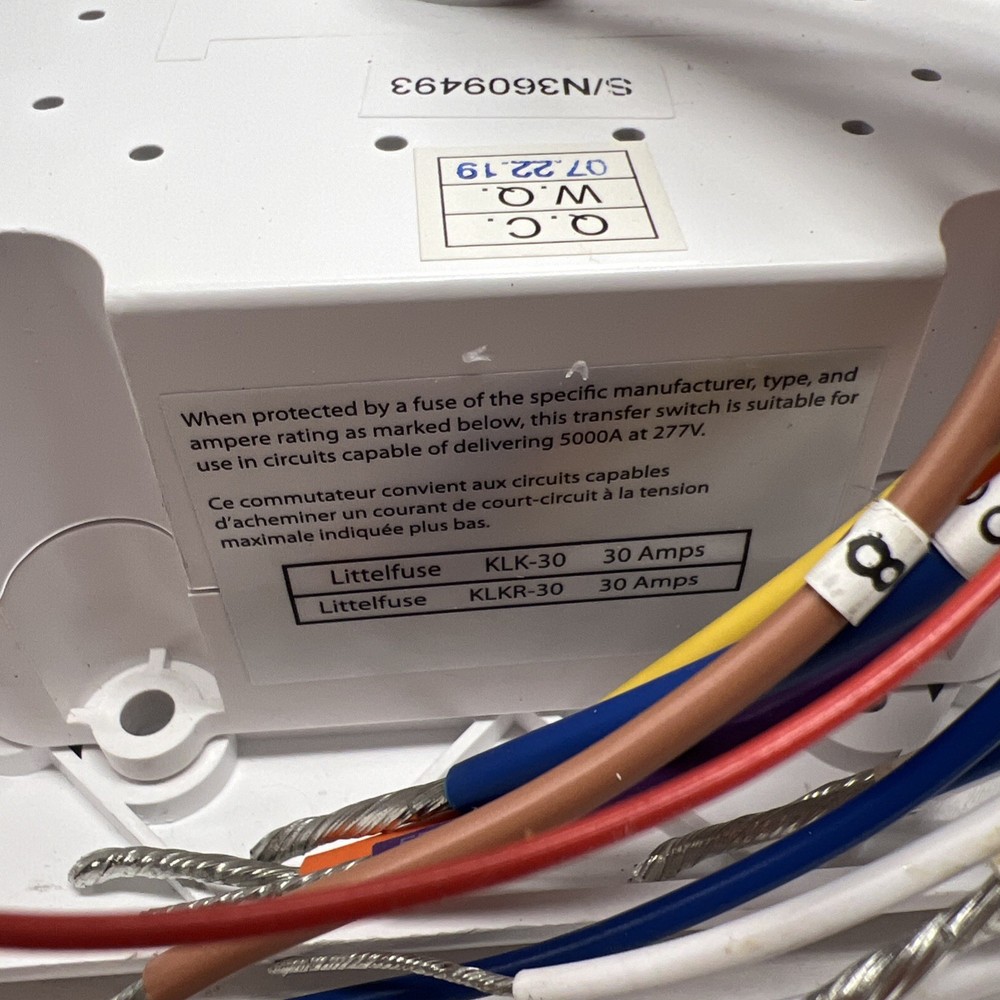 Myers Automatic Transfer Switch EPC-D-F-ATS