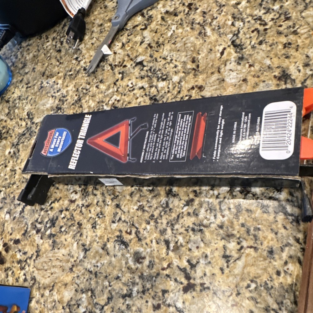 Reflector Triangle For Roadside Assistance