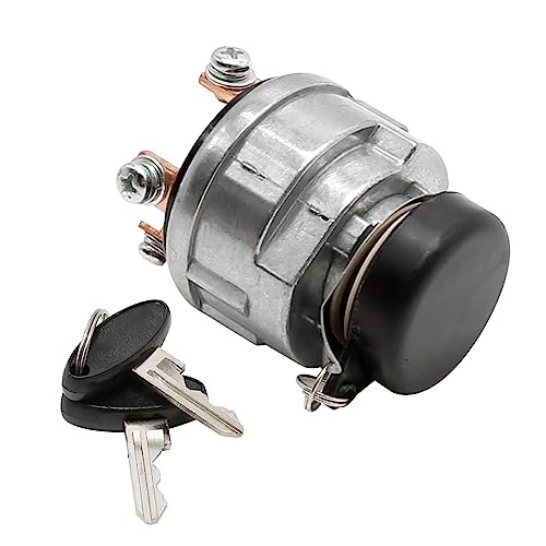 Ignition Key Switch, 5 Terminals Ignition Switch Replacement for Ford New