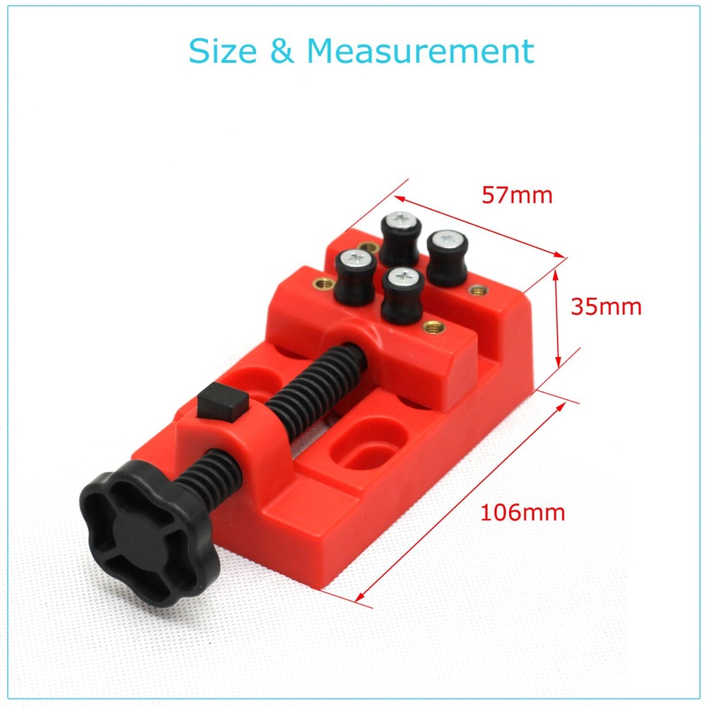 The Mini Flat Clamp table Jaw Bench Drill Press Vice Opening Parallel Vise