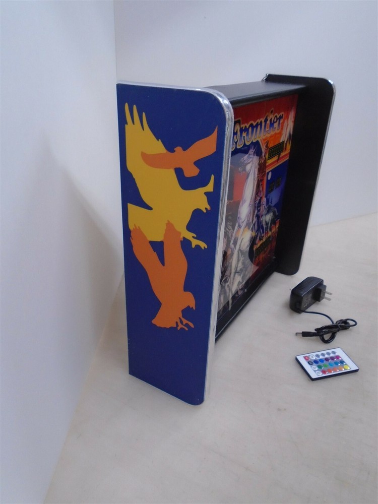 Bally Frontier Pinball Head LED Display light box