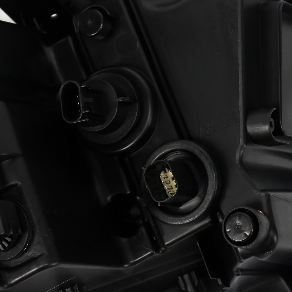 Black Halogen LED DRL Headlight For 2014-2020 Dodge Durango Assembly Driver Side