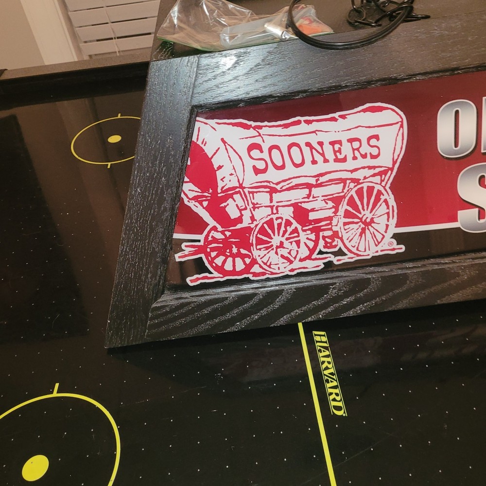 Oklahoma Sooners Pool Table Light