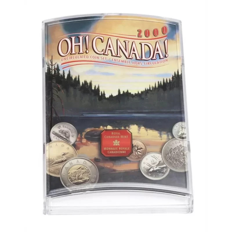 2000 Canada - Specimen Set - OH! Canada! - 7 Coin Set.