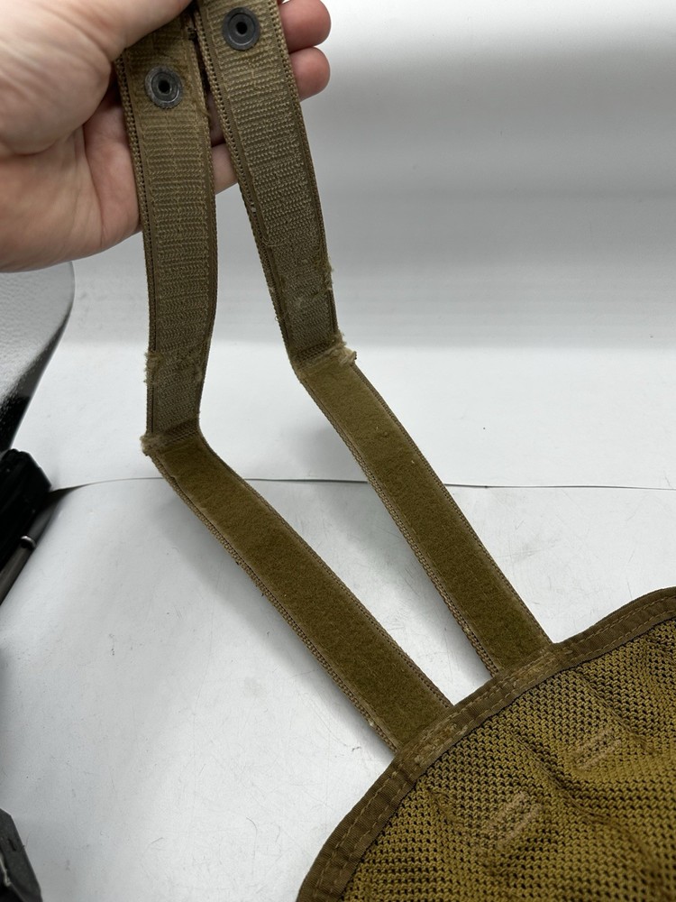 SPEC OPS Drop Leg Molle Panel Holster Admin Utility Coyote Brown Mesh USMC