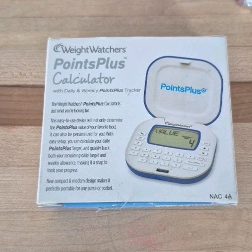 Weight Watchers Points Plus Calculator Tracker New No Battery Tested