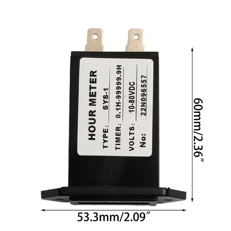 Tractor-Diesel Engine LCD-Digital Hour Meter Rectangular Hourmeter Timer Counter