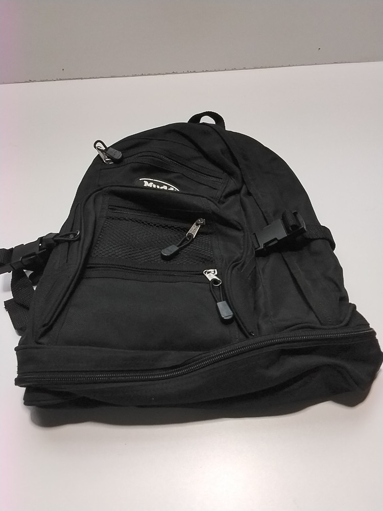 Mudd Backpac Black Adjustable Strap Nice Condition Pre-Owned