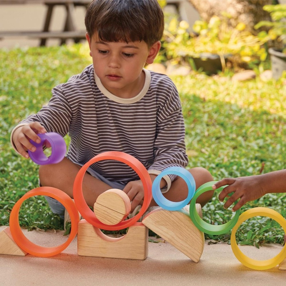 Kaplan Early Learning Discovery Circles - Rainbow - 6 Pieces
