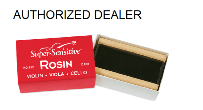Block Rosin Dark Super Sensitive 912-EA Violin Viola Cello