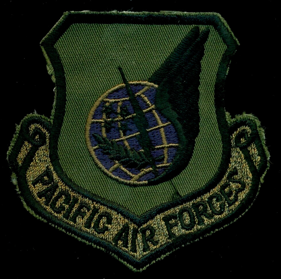 USAF PACAF Pacific Air Force Subdued Patch J-18