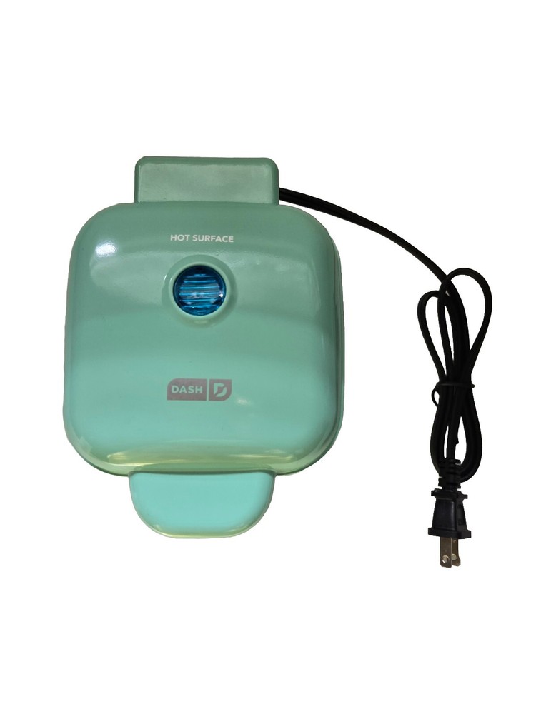 DASH Mini Egg Bite Maker Kitchen Countertop With Silicon Molds Green Teal Color