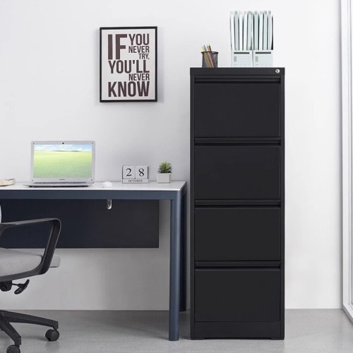 4 Drawer Vertical Filing Cabinet With Lock