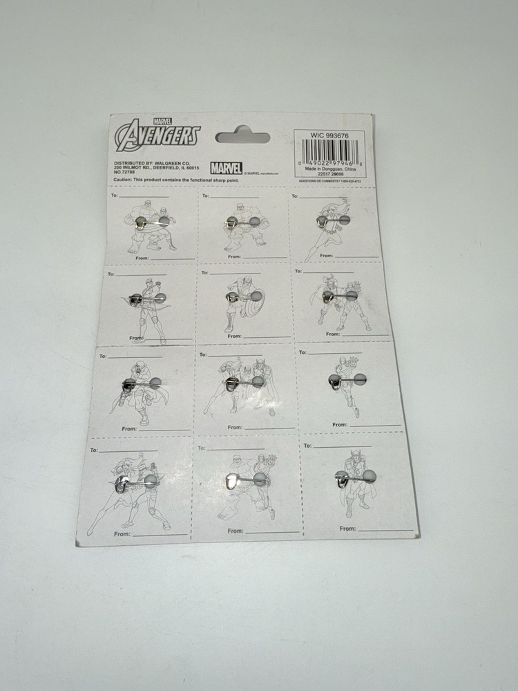 Avengers Mini Buttons 12 pk set