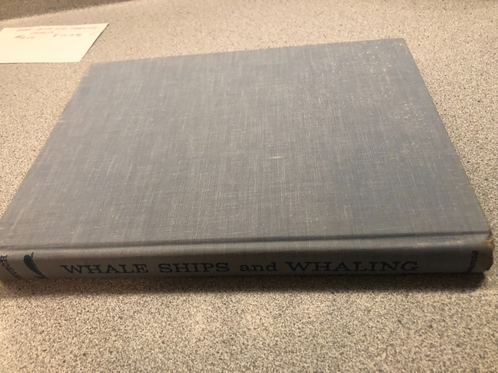 Vintage Whale Ships And Whaling By Albert Cook Church 1st EDITION! Original 1938