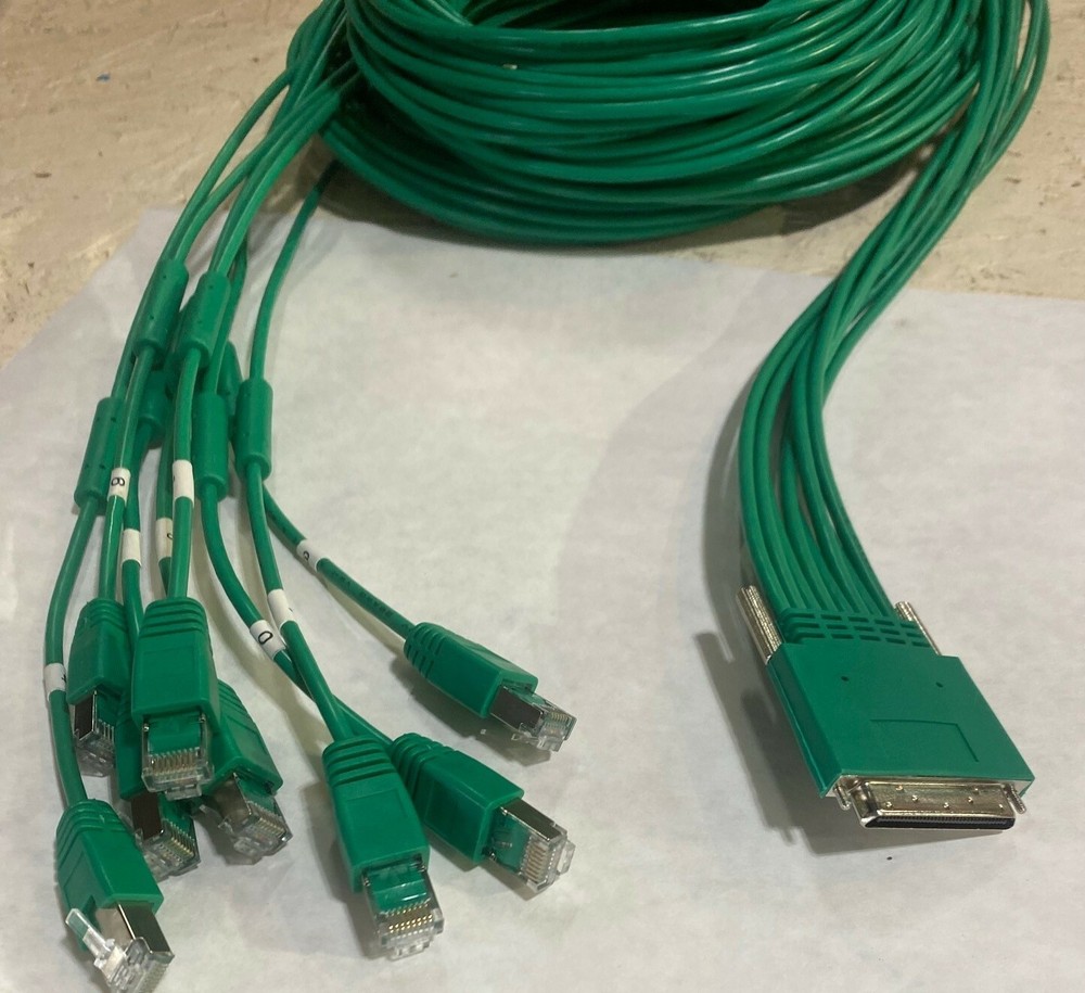CAB-HD8-ASYNC-15HIGH DENSITY 8-PORT EIA-232 ASYNC CABLE Custom 15feet