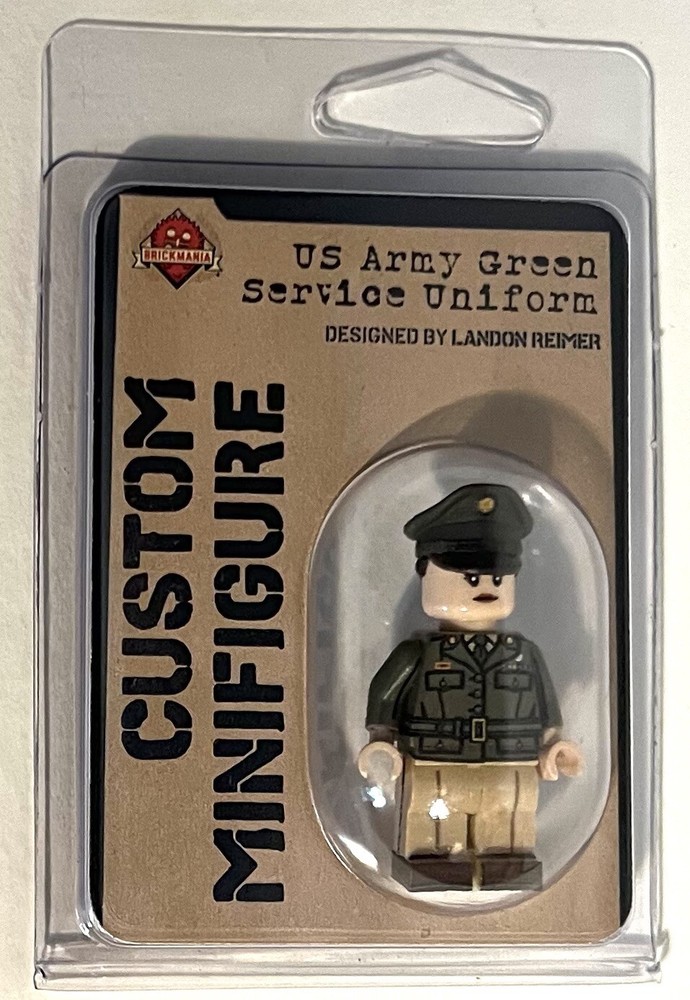 Brickmania US Army Green Service Uniform NEW/VHTF