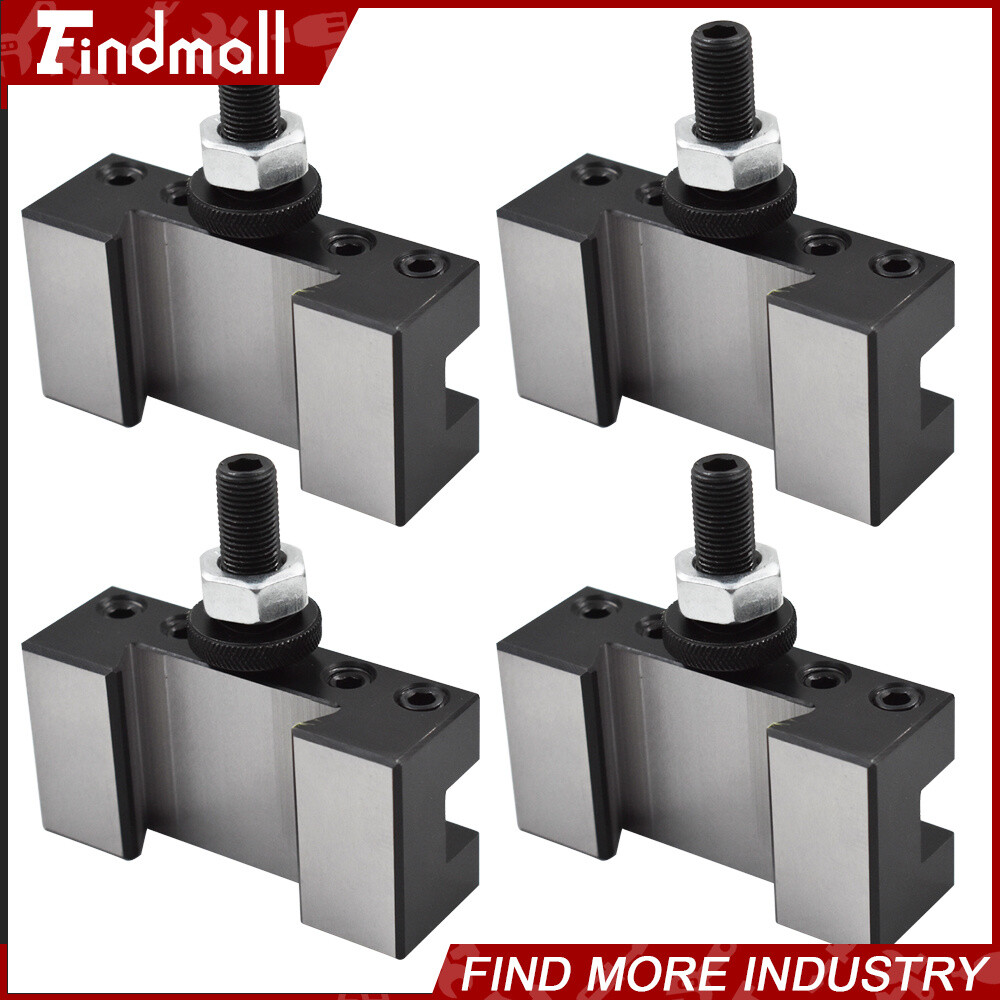 4x AXA #1 250-101 Quick Change Tool Post Turning & Facing Holder For Lathe