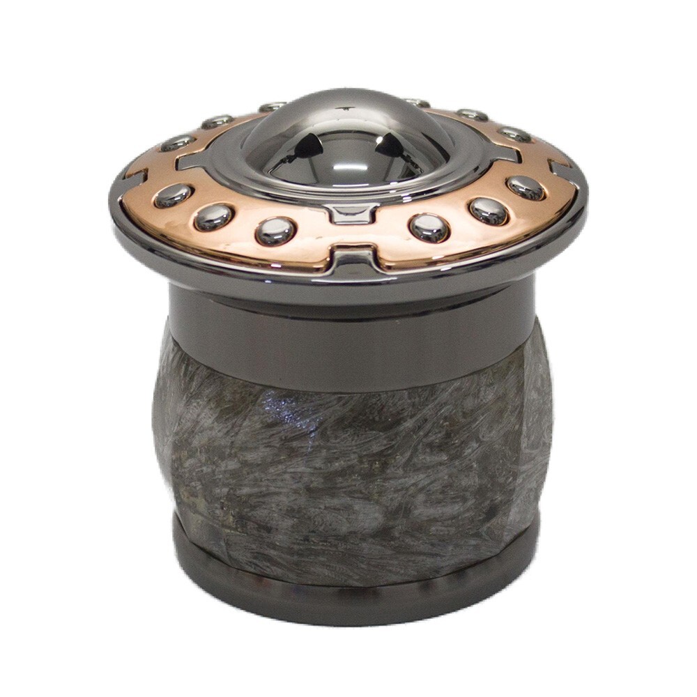 2.2" UFO Spice Herb Tobacco Grinder Herbal Metal Smoke 4 Piece Crusher Gift