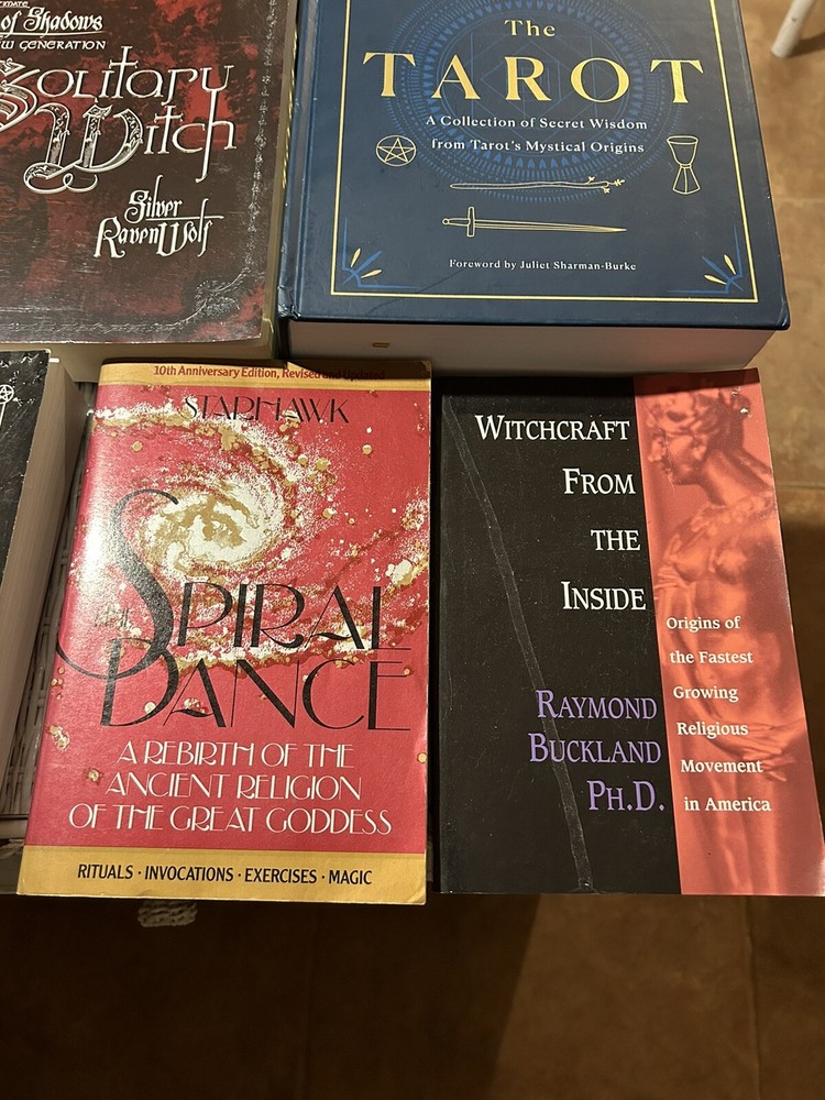Wicca Wiccan Book Lot