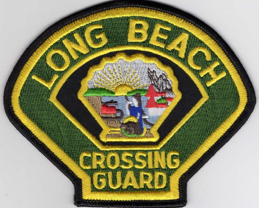 Long Beach California CA Crossing Guard Patch
