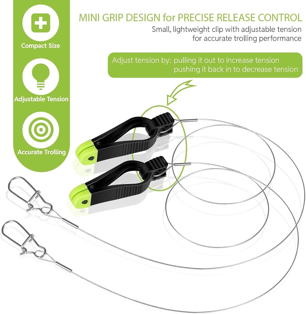 Mini Power Grip Plus Line Release 1181 for Trolling, Downriggers, Planer Boards