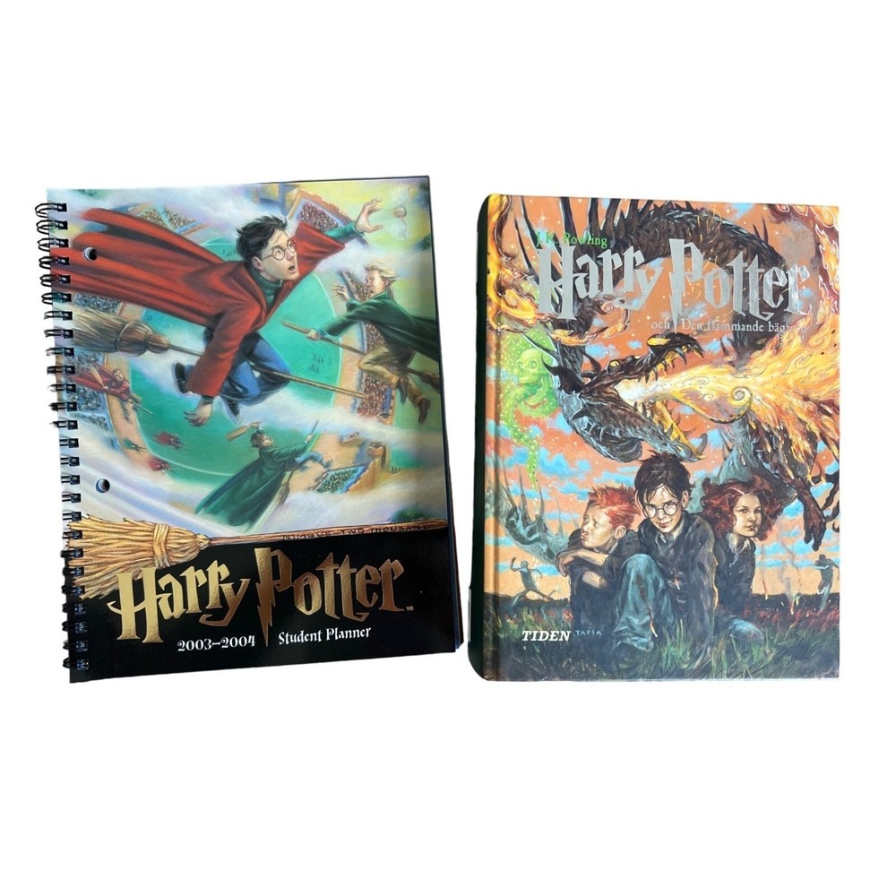 Harry Potter 8 Book Collection - Various Languages & Hogwarts Journal