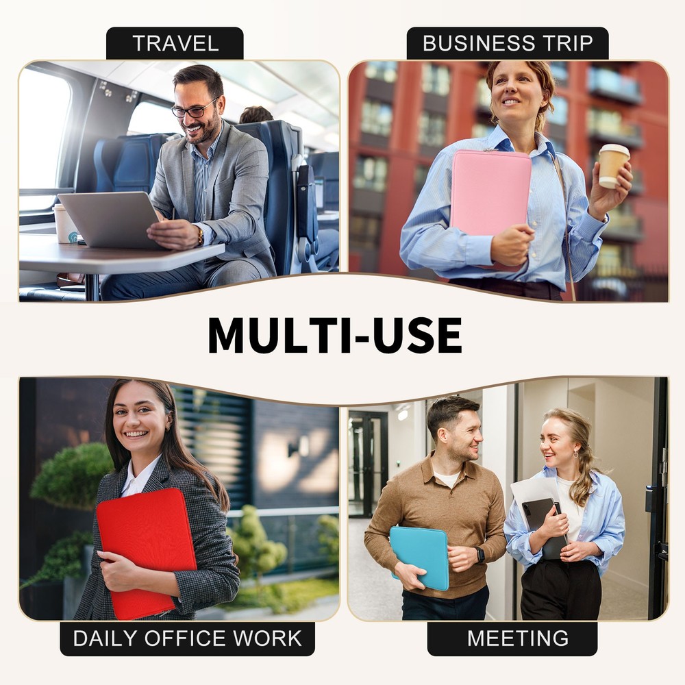 Laptop Case Shockproof Computer Sleeve for 15.6" Lenovo Notebook Red