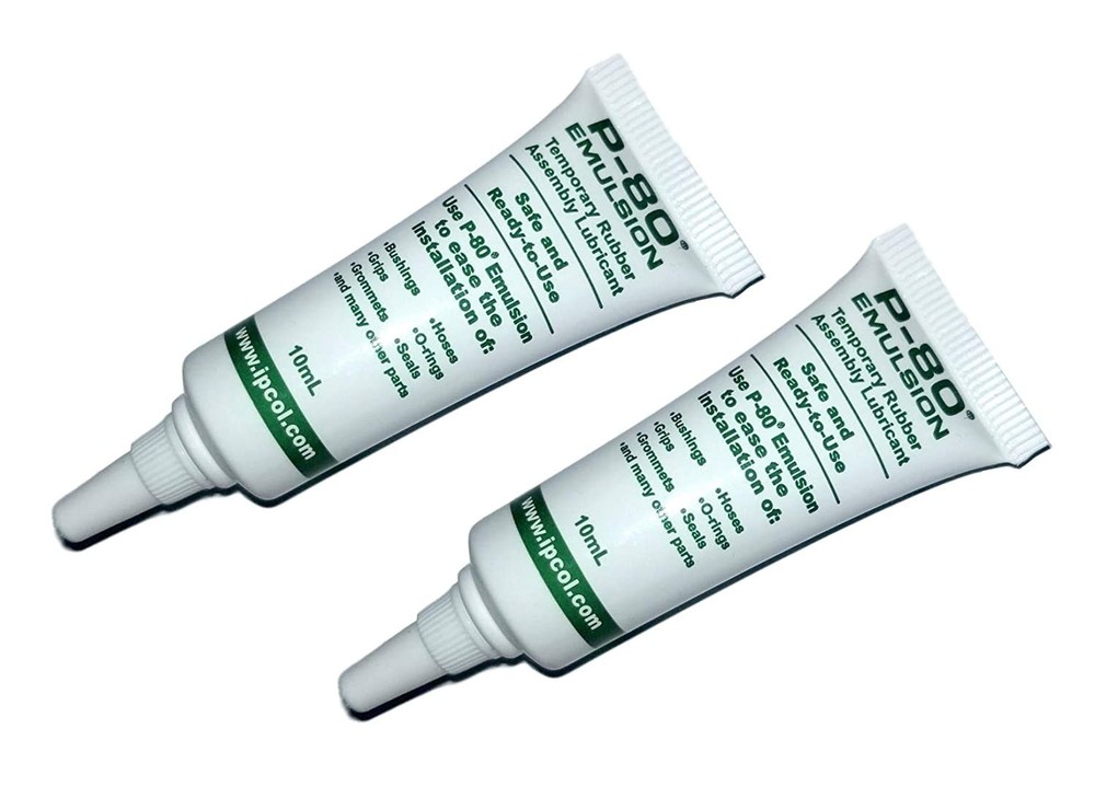 P-80 Emulsion Temporary Assembly and Pump Seal Lubricant - 2 pack