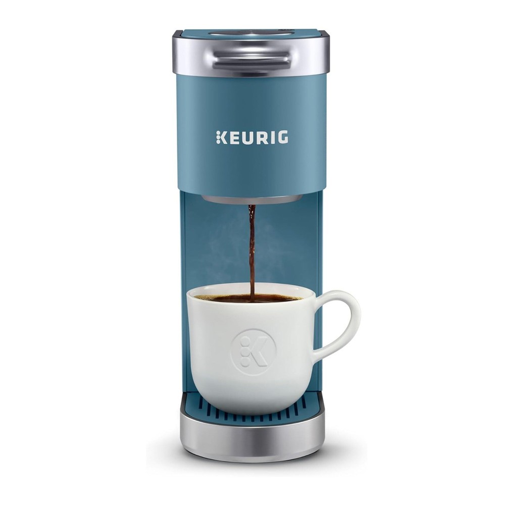 Keurig K-Mini Plus Single Serve K-Cup Pod Coffee Maker (Evening Teal)