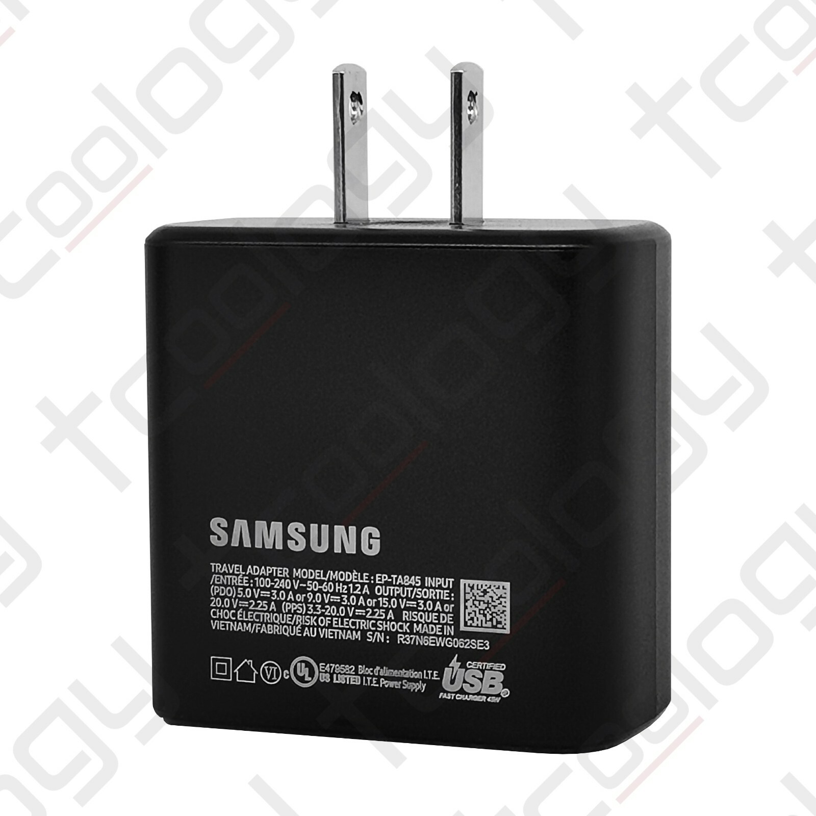 Original Samsung Galaxy S26, S26 Plus, S26 Ultra 45W USB-C Power Adapter & Cable