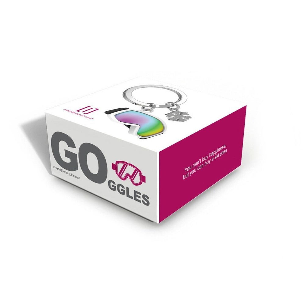 Metalmorphose Ski Goggles Keychain in Gift Box