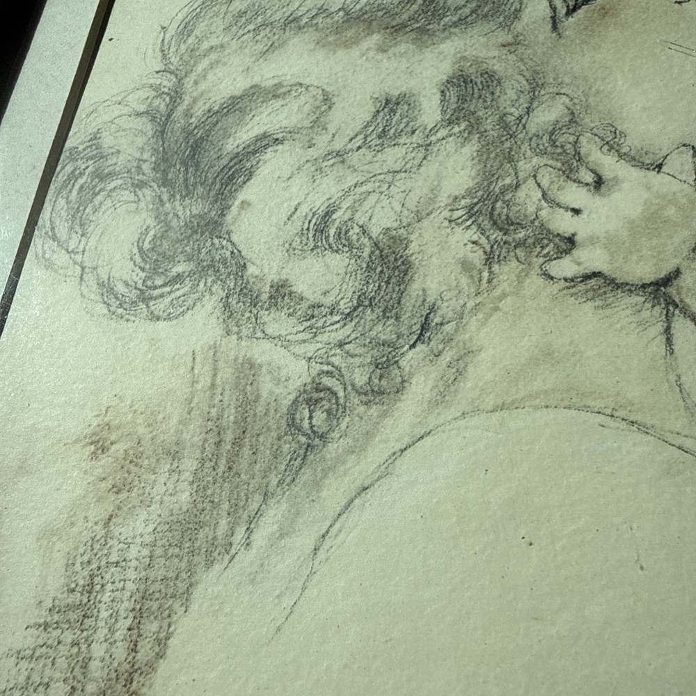 Erna Maison Kurt Mixed technique Mother with child