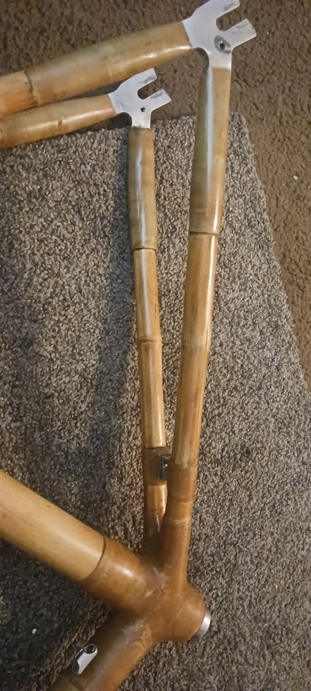 bamboo bicycle frame FIXIE style