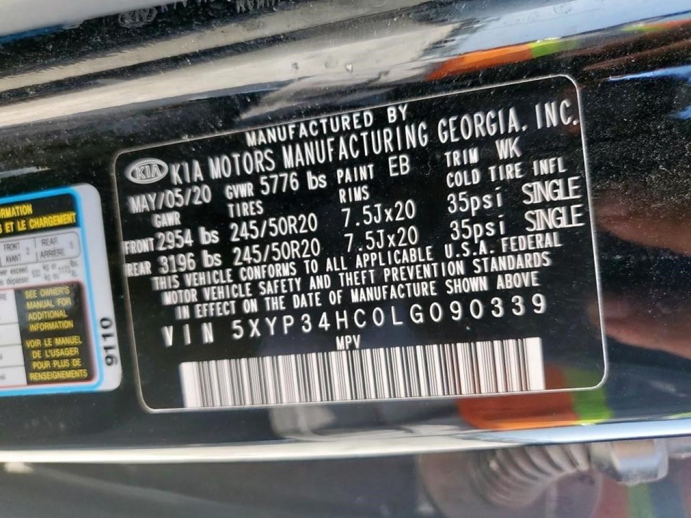 Camera/Projector Camera Windshield Upper Center Fits 20-22 TELLURIDE 361276