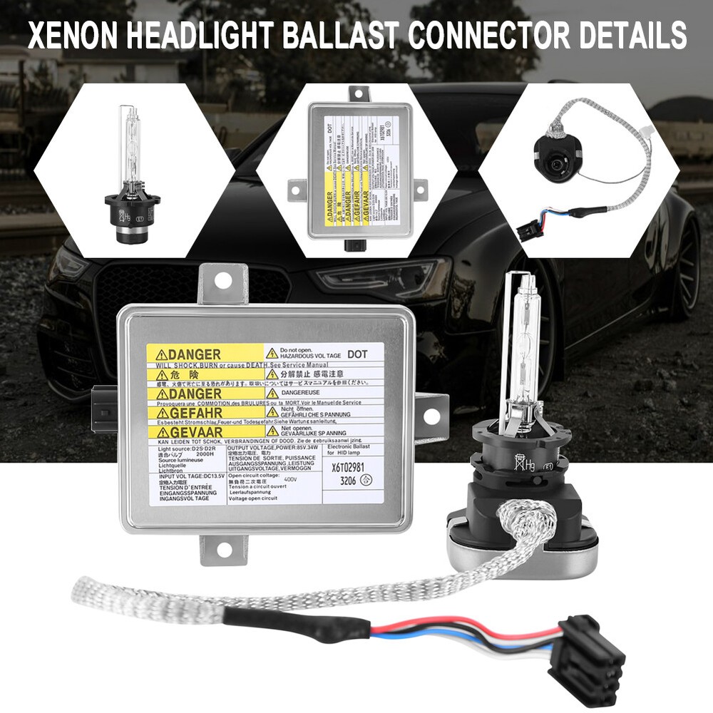 HEADLIGHT BALLAST CONTROL UNIT MODULE STABILITY REPLACEMENT W3T19371 X6T02971
