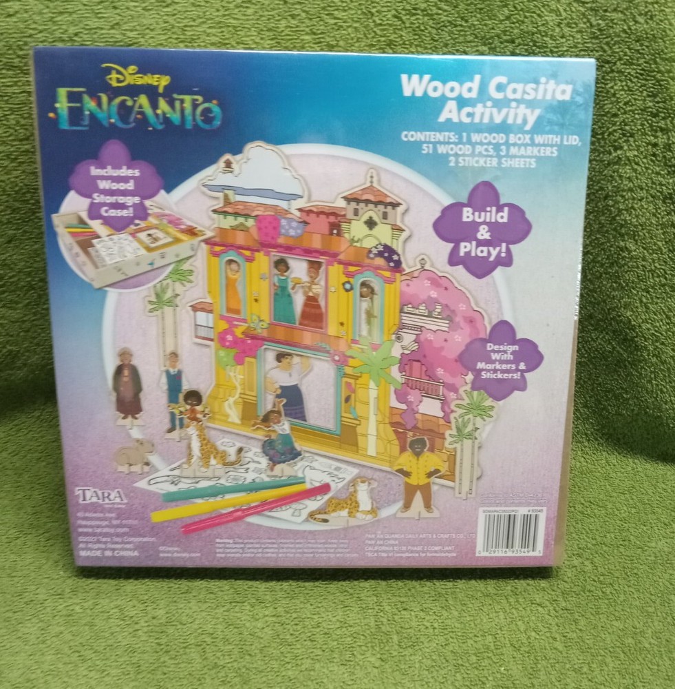 Disney Encanto Wood Casita Activity Set