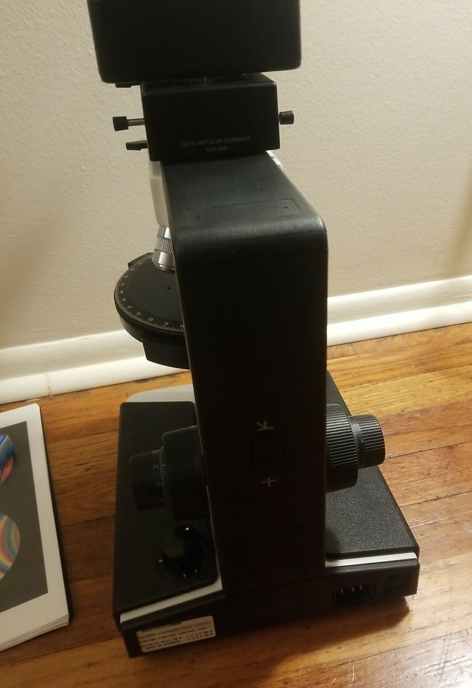 Leitz Laborlux 11 Pol S Polarizing Microscope 2.5/10/25/50x Complete