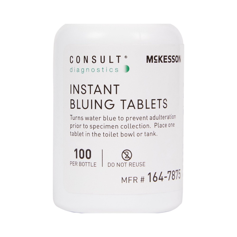McKesson Consult Instant Bluing Tablets 164-7875 - (100 Ct)