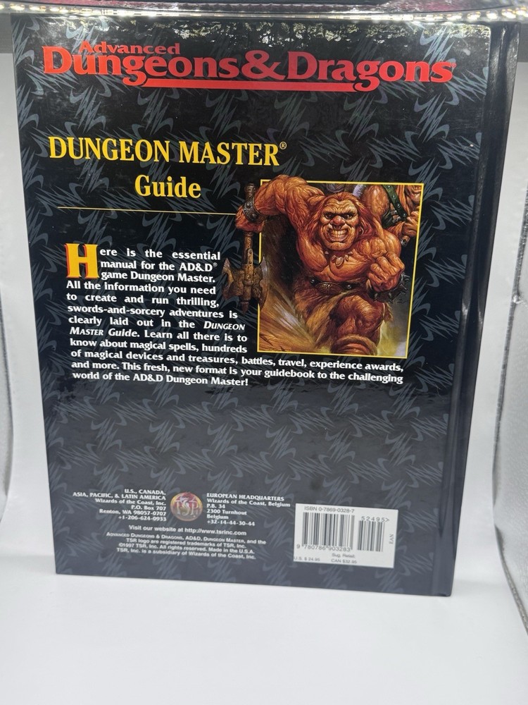 Dungeons Dragons 1979 Advanced Dungeon Master's Guide Hardcover Revised Edition