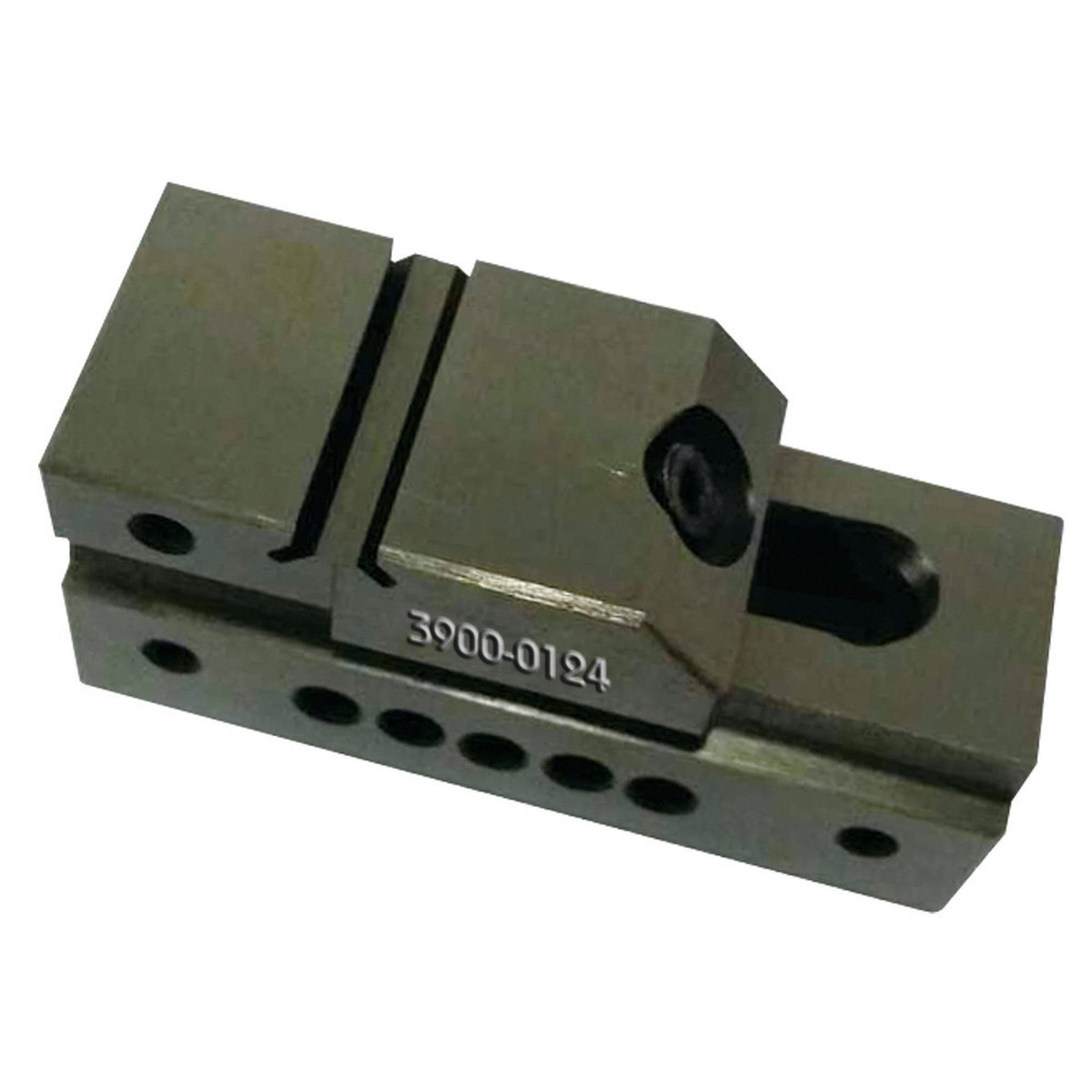 3900-0124 1" Precision Parallel Screwless Vise with Step Jaws