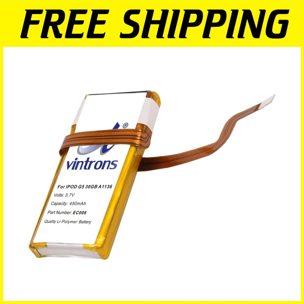 High Capacity Battery 450mAh for iPod Classic