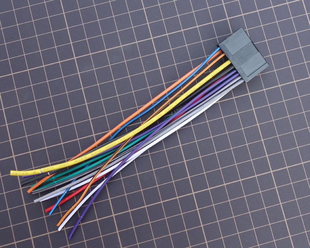 1PC Power Wire Harness Cable PLUG For car auto stereo player android cd dvd